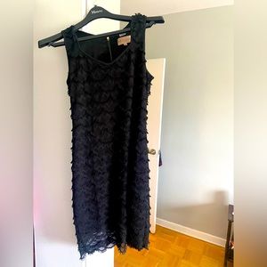 Black Philosophy cocktail dress - vintage inspired look - worn twice